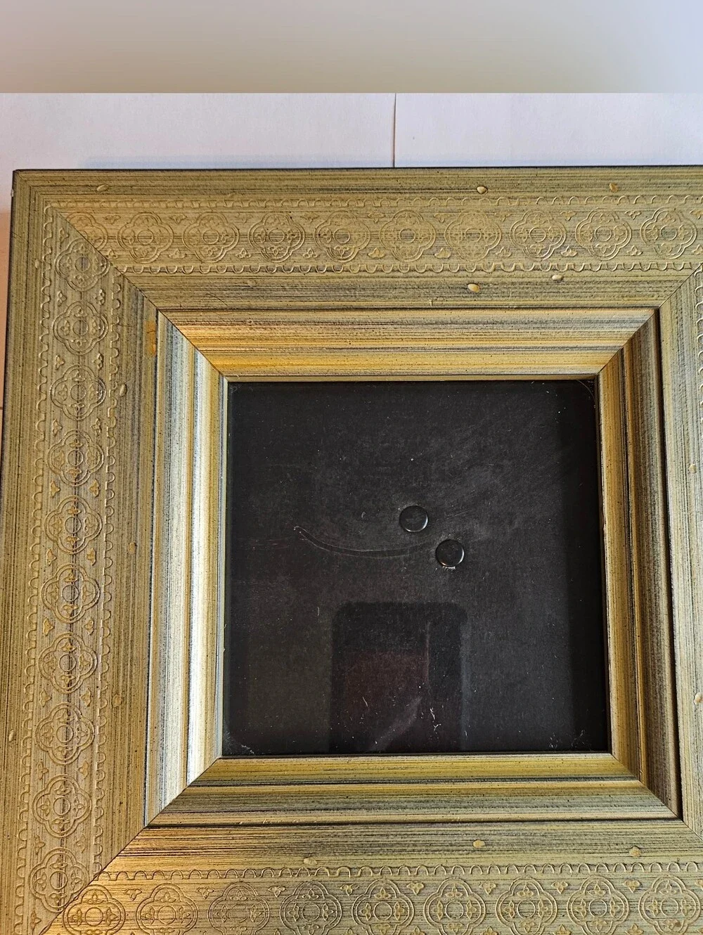 Pottery Barn Ornate Victorian Style Gold-gilt Gesso Picture Photo Frame Wood